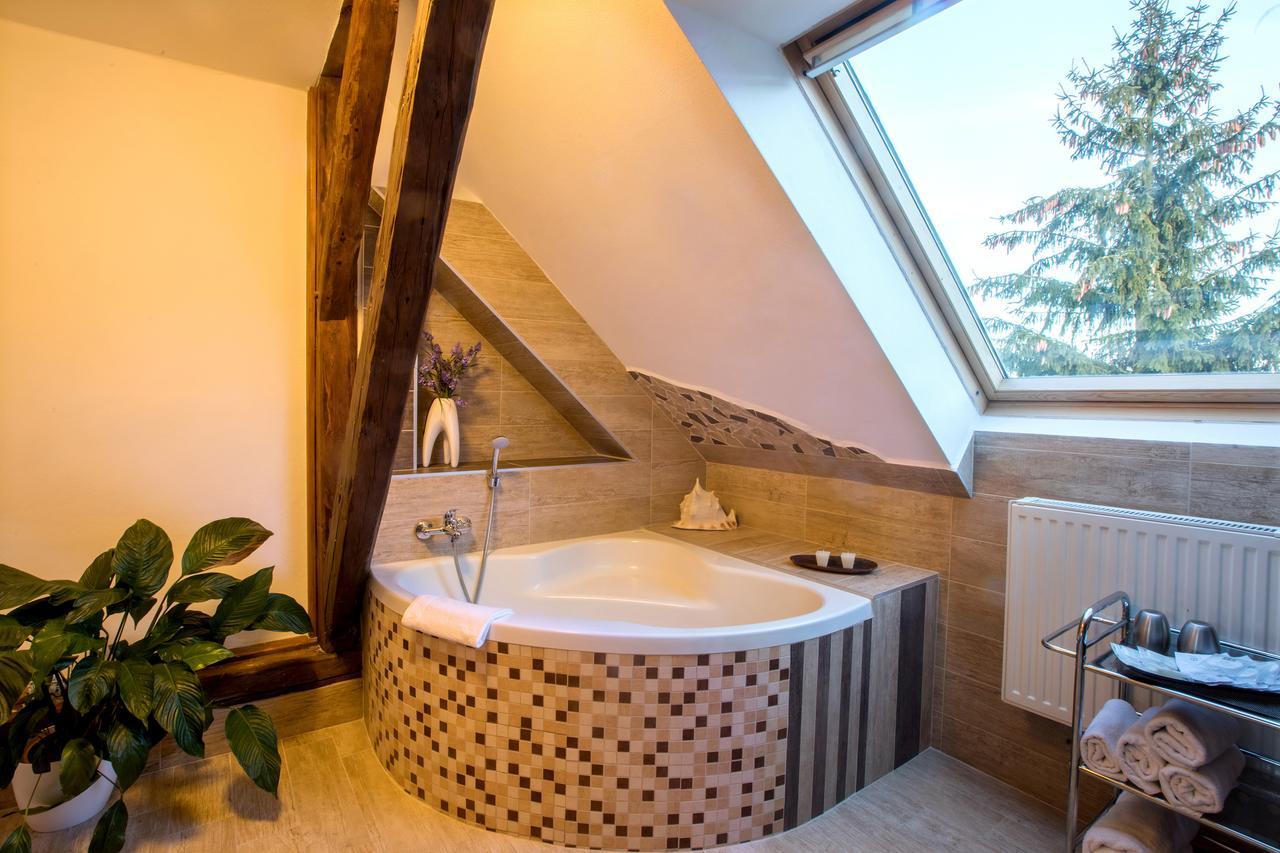 צ'סקה בודיוביצה Wellness Hotel & Minipivovar Knezinek מראה חיצוני תמונה